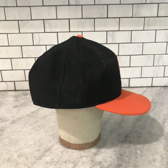 Baltimore Orioles Hat Cap Fitted Mens 7 5/8 Black MLB Baseball 59FIFTY New Era - Picture 2 of 8